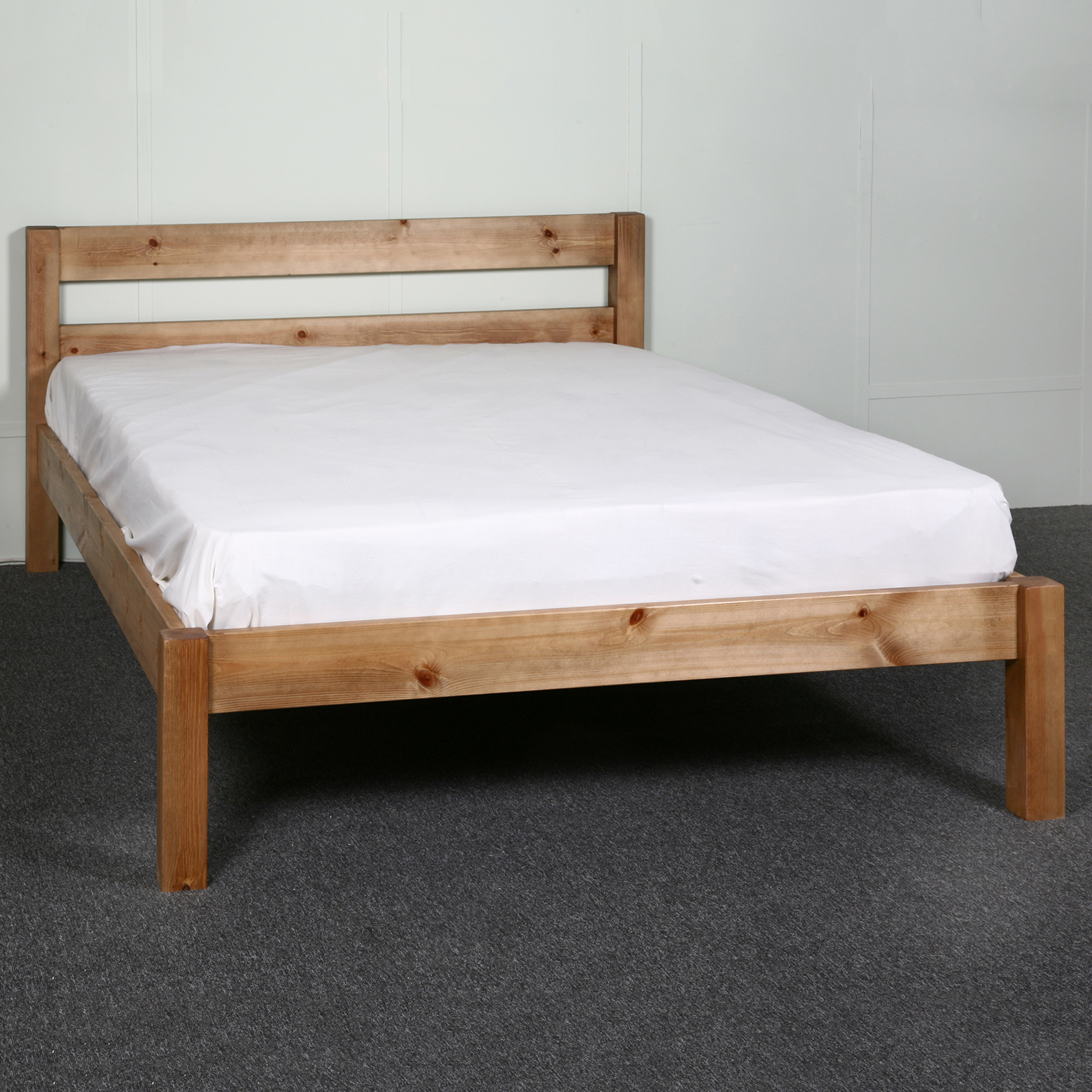 5ft Ranch Bed King Size Realwoods, King Pine Bed Frame